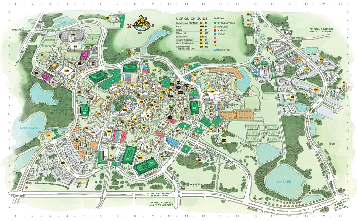 地図UCF