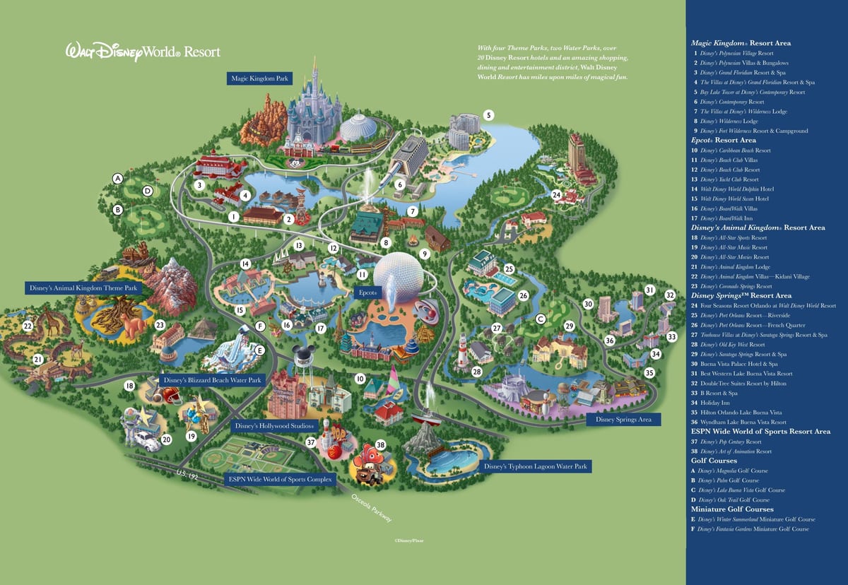 地図WDW