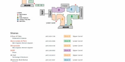 地図アルタモンテモール