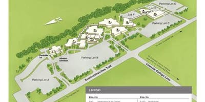 バレンシア大学東キャンパスマップ