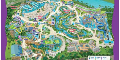 地図Aquaticaオーランド